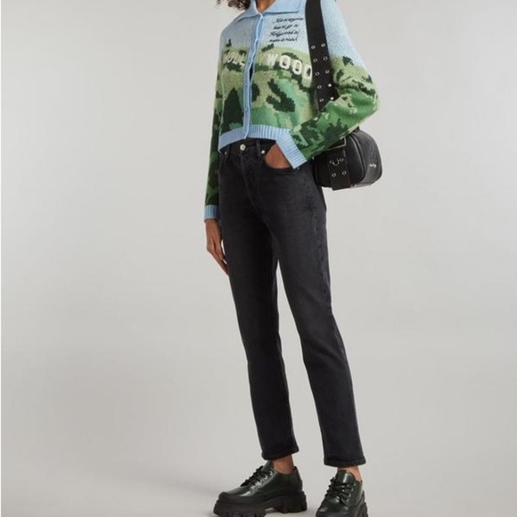 Citizens of Humanity Charlotte High Rise Straight in Frolic - Picture 2 of 8